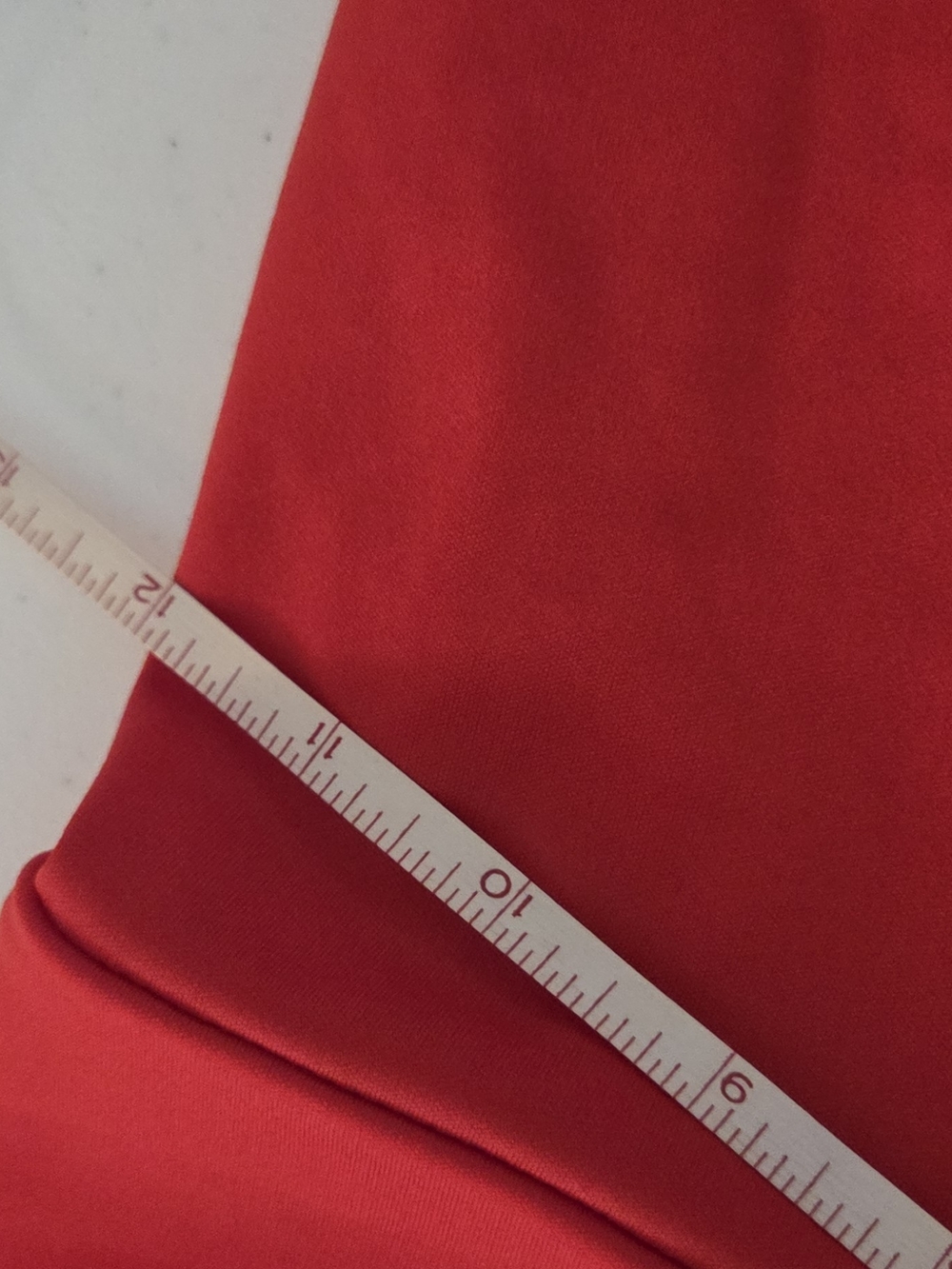 Red One-Shoulder Ruffle Jumpsuit - Picture 9 of 10